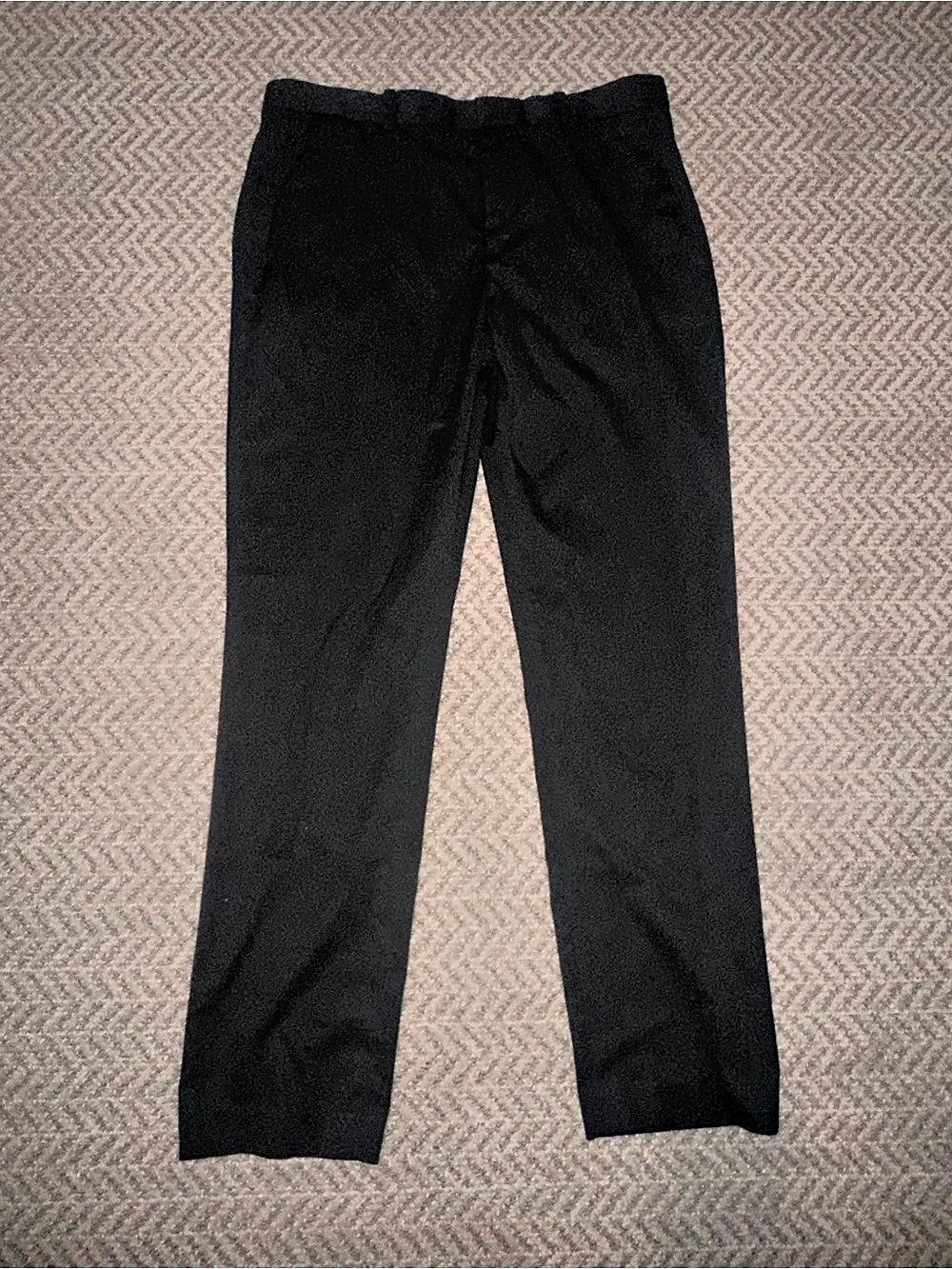 Perry Ellis Dress Pants Black Waist 30x30 Like New